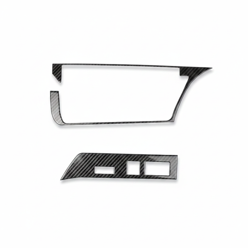Carbon Fiber Interior Climate & 12V Trim Kit - Toyota Camry (2025-2026) SE / XSE / LE / XLE