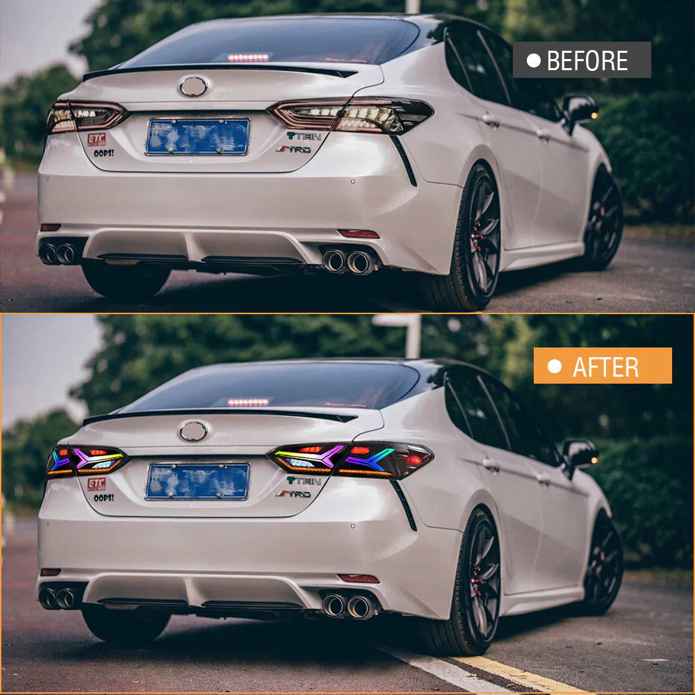 "The Tri Lights" RGB LED Tail Lights - Toyota Camry (2018-2024)