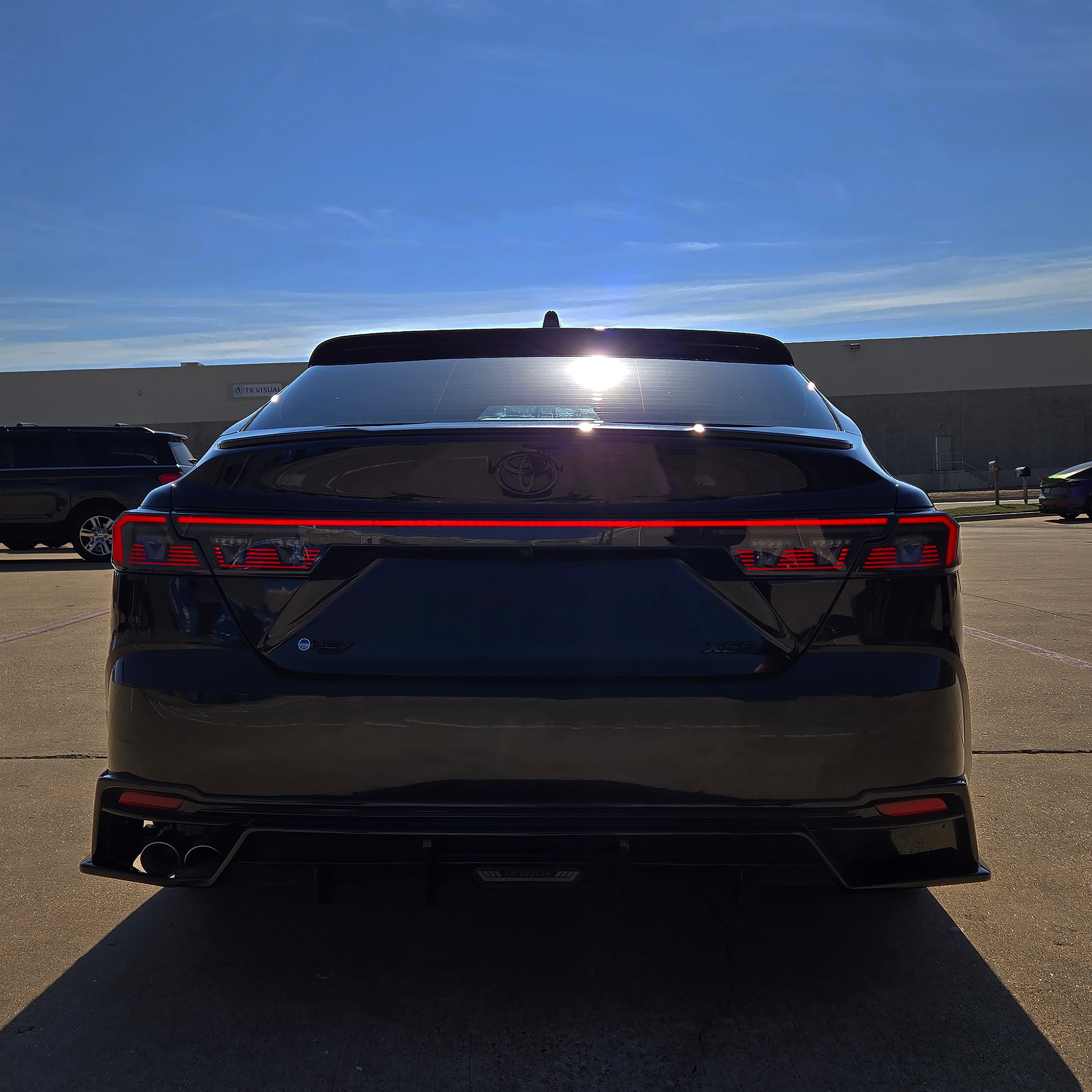 HRS Retro Style LED Tail Lights  - Toyota Camry (2025-2026) SE / XSE / LE / XLE