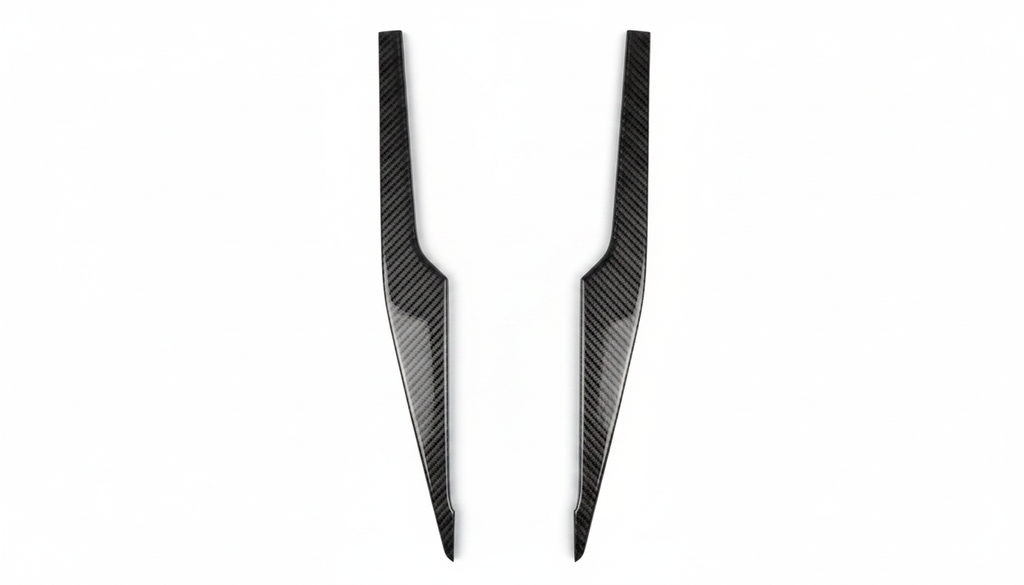Carbon Fiber Interior Rear Door Panels Trim Kit - Toyota Camry (2025-2026) SE / XSE / LE / XLE