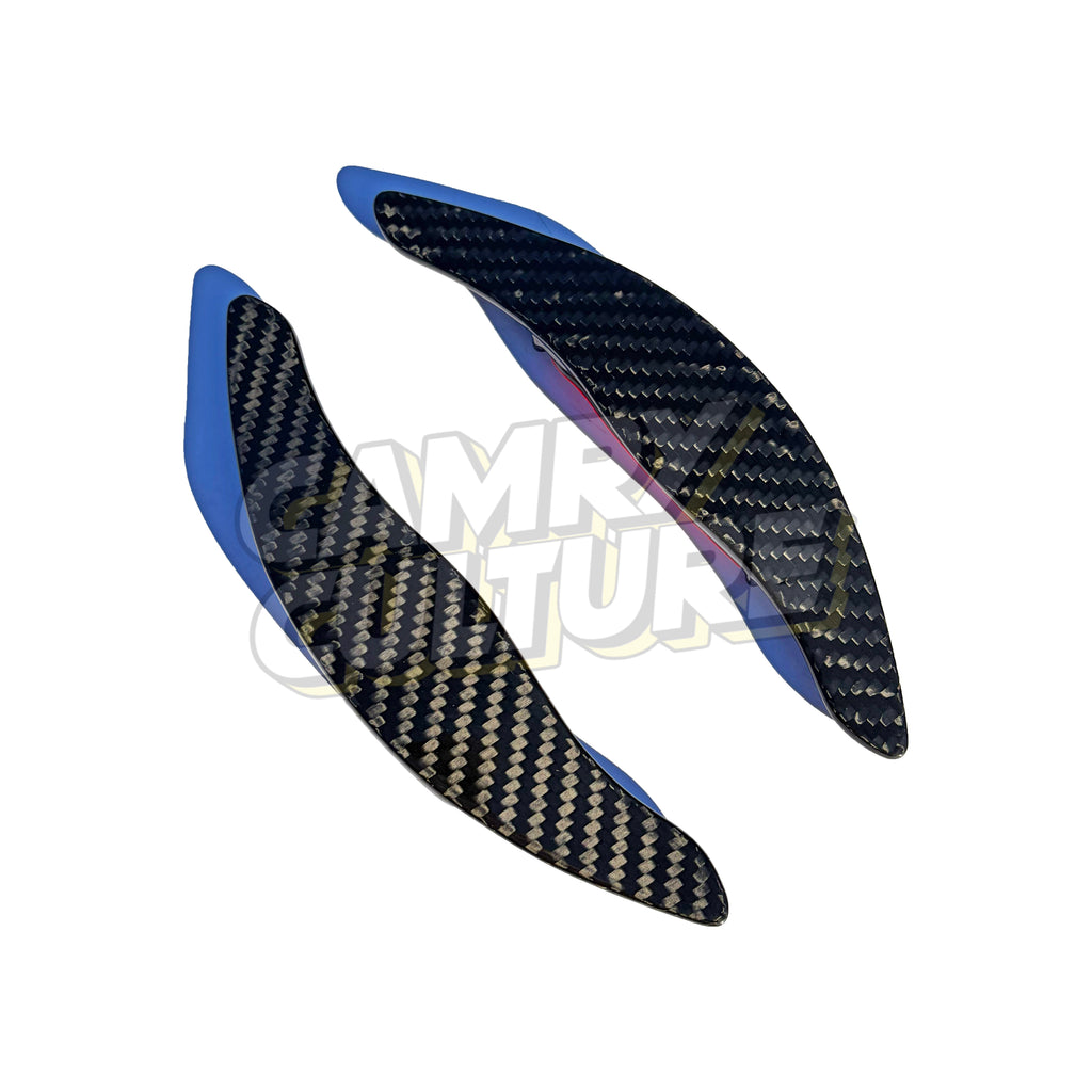 Carbon Fiber Steering Wheel Paddle Shifters - Toyota Camry (2018-2024) SE / XSE / TRD