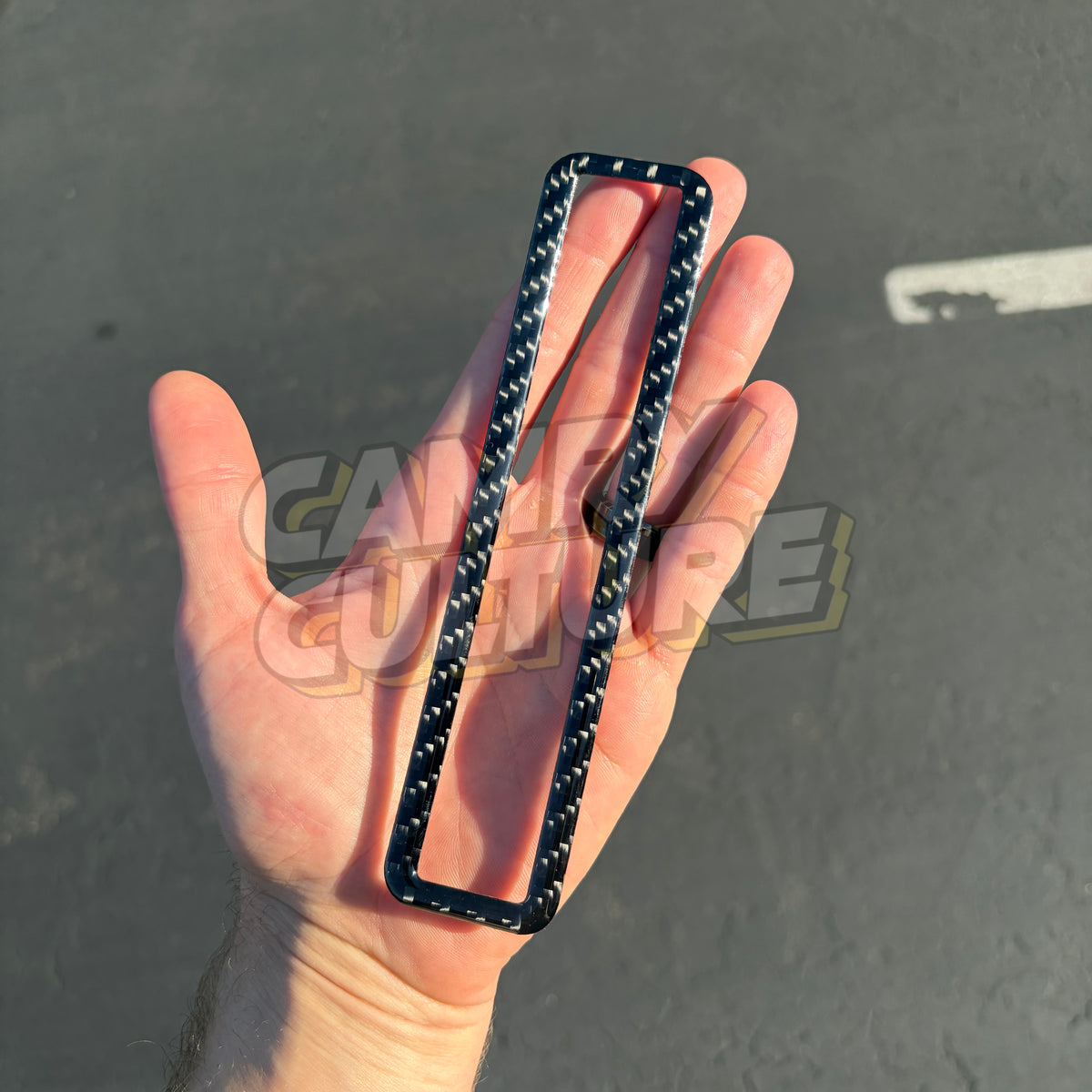Carbon Fiber Headlight Switch Trim - Toyota Camry (2018-2024) SE / XSE / LE / XLE / TRD