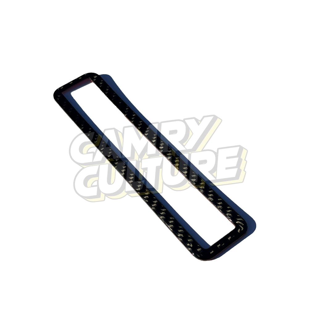 Carbon Fiber Headlight Switch Trim - Toyota Camry (2018-2024) SE / XSE / LE / XLE / TRD