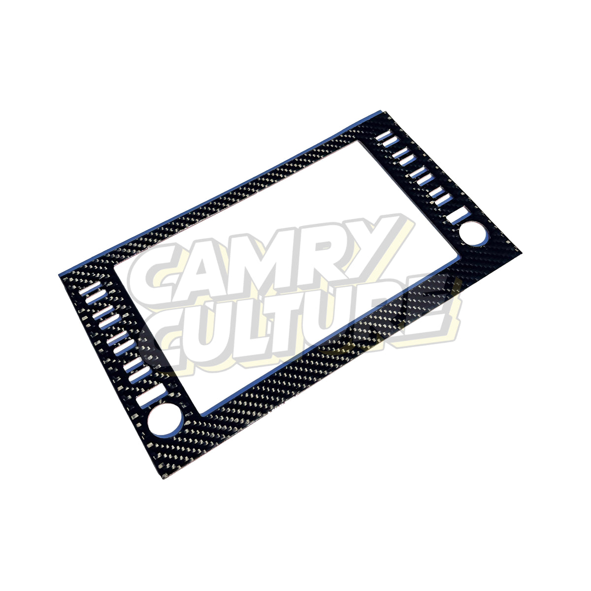 Carbon Fiber Infotainment Screen Trim - Toyota Camry (2021-2024) SE / XSE / LE / XLE / TRD