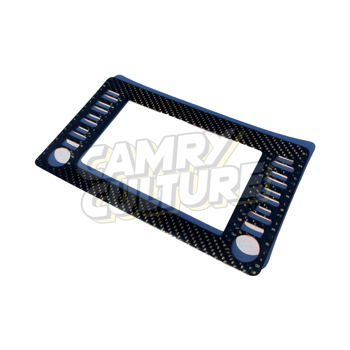 Carbon Fiber Infotainment Screen Trim - Toyota Camry (2021-2024) SE / XSE / LE / XLE / TRD