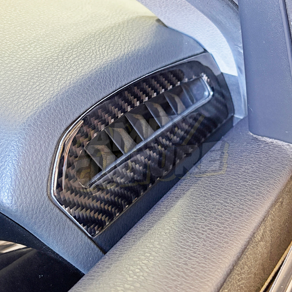 Carbon Fiber Dash Side Vents Trim - Toyota Camry (2018-2024) SE / XSE / LE / XLE / TRD