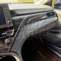 Carbon Fiber Passenger Dash Trim - Toyota Camry (2018-2024) SE / XSE / LE / XLE / TRD