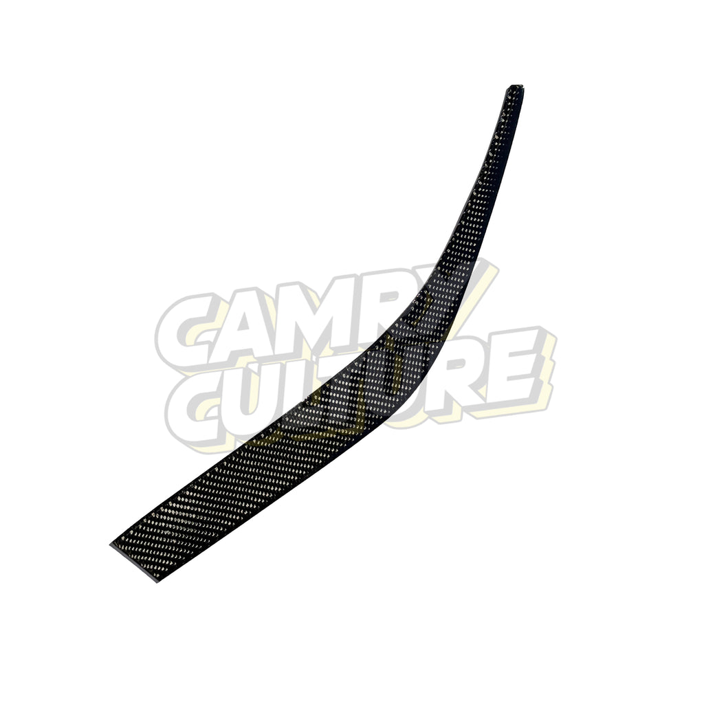 Carbon Fiber Passenger Dash Trim - Toyota Camry (2018-2024) SE / XSE / LE / XLE / TRD