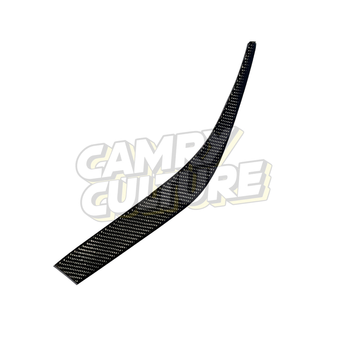 Carbon Fiber Passenger Dash Trim - Toyota Camry (2018-2024) SE / XSE / LE / XLE / TRD