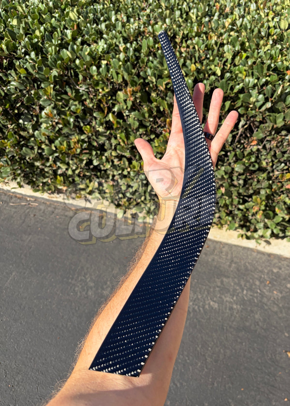 Carbon Fiber Passenger Dash Trim - Toyota Camry (2018-2024) SE / XSE / LE / XLE / TRD