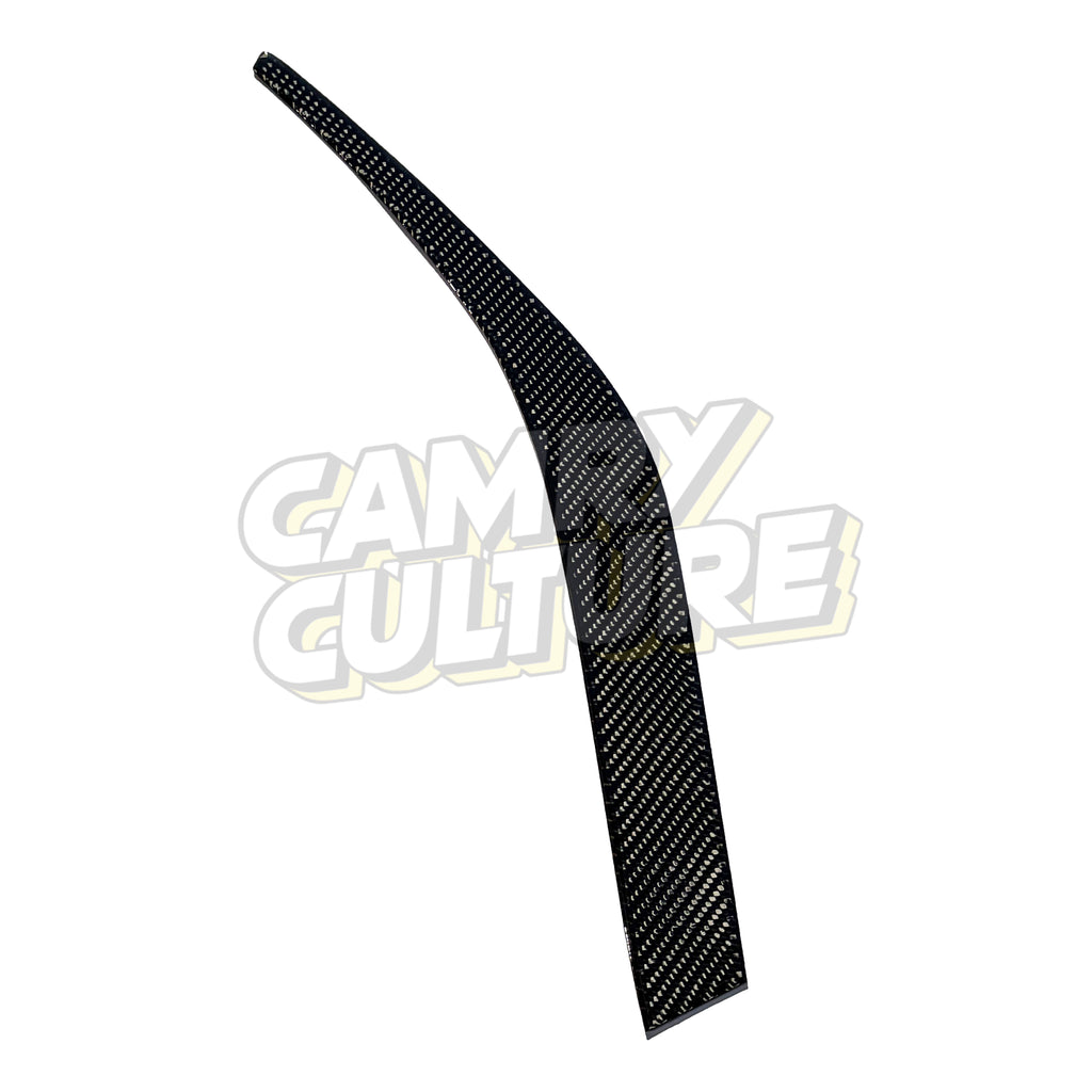 Carbon Fiber Passenger Dash Trim - Toyota Camry (2018-2024) SE / XSE / LE / XLE / TRD
