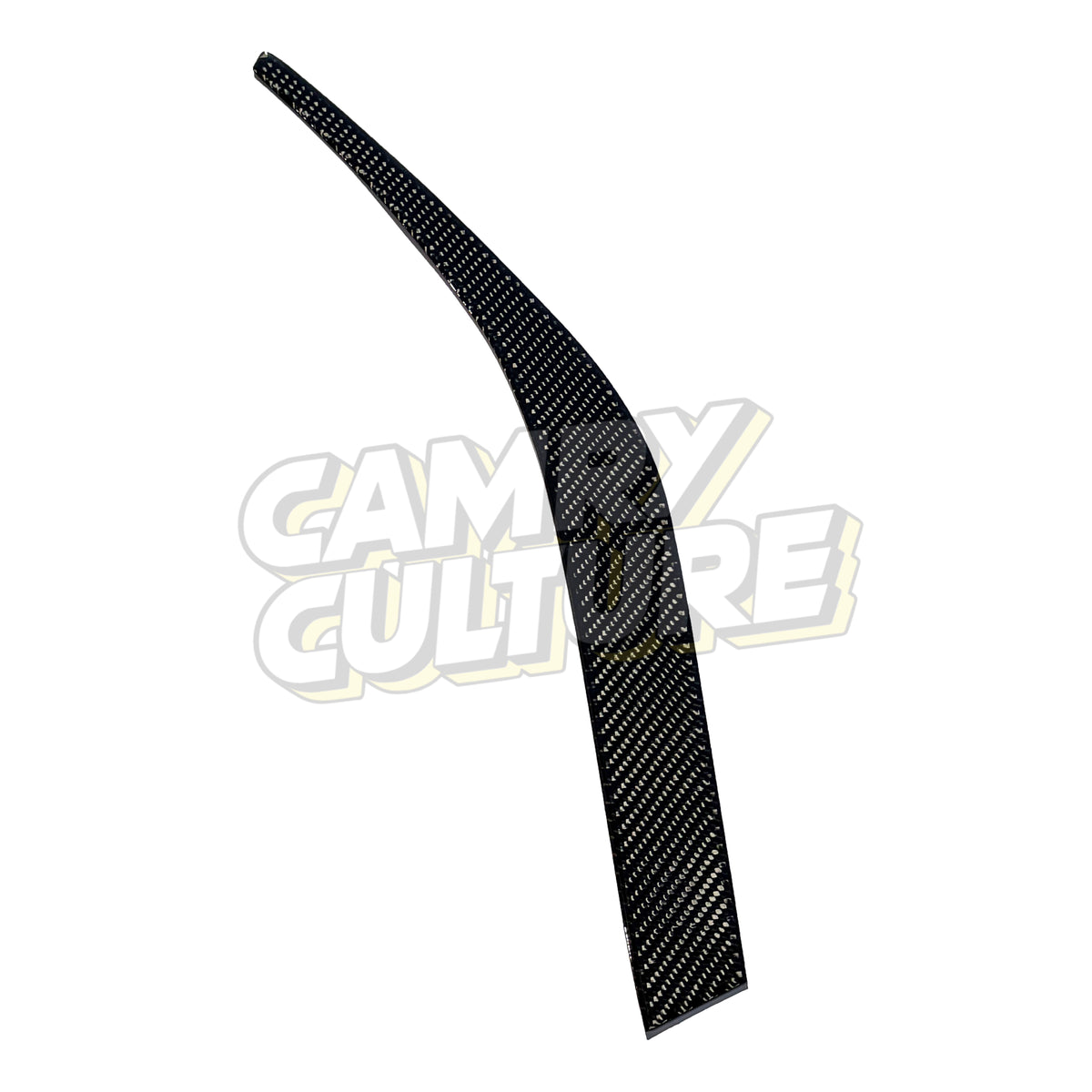 Carbon Fiber Passenger Dash Trim - Toyota Camry (2018-2024) SE / XSE / LE / XLE / TRD