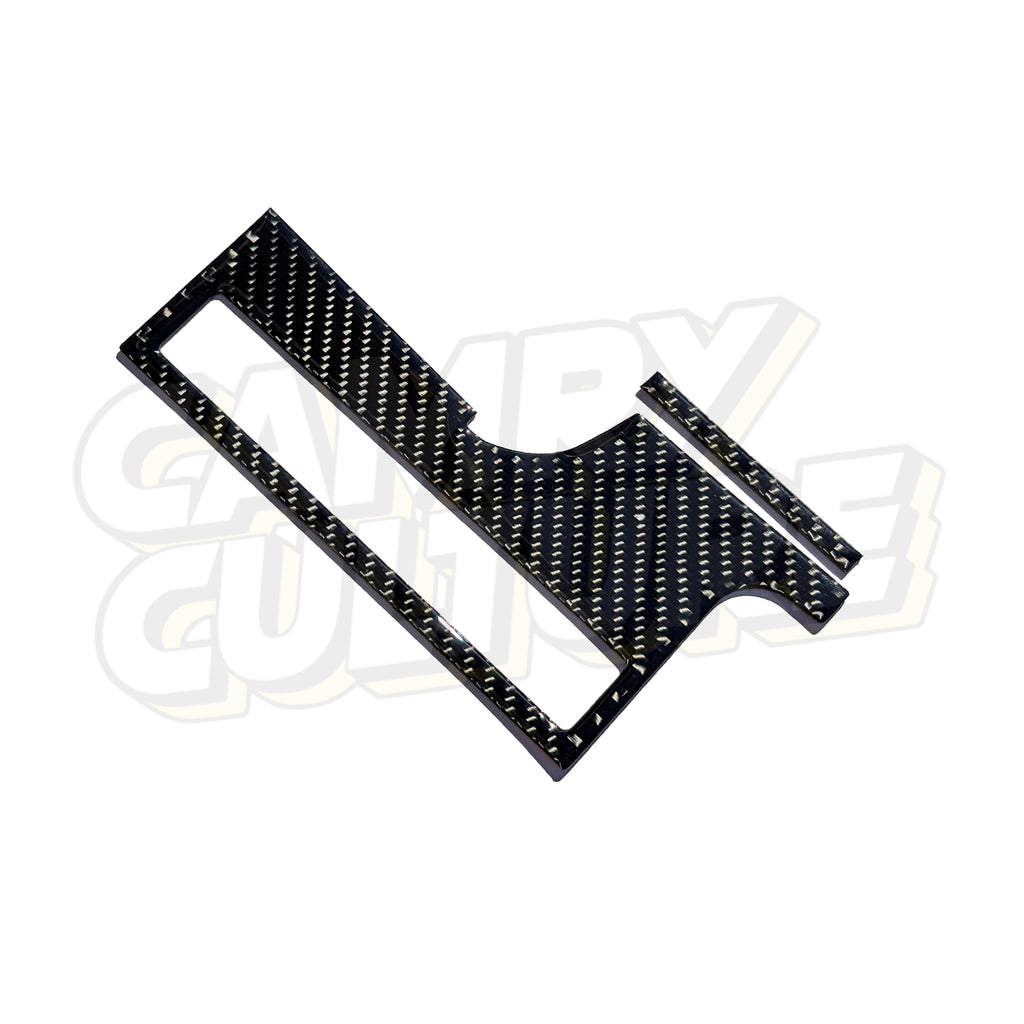Carbon Fiber Headlight Switch Trim - Toyota Camry (2018-2024) SE / XSE / LE / XLE / TRD