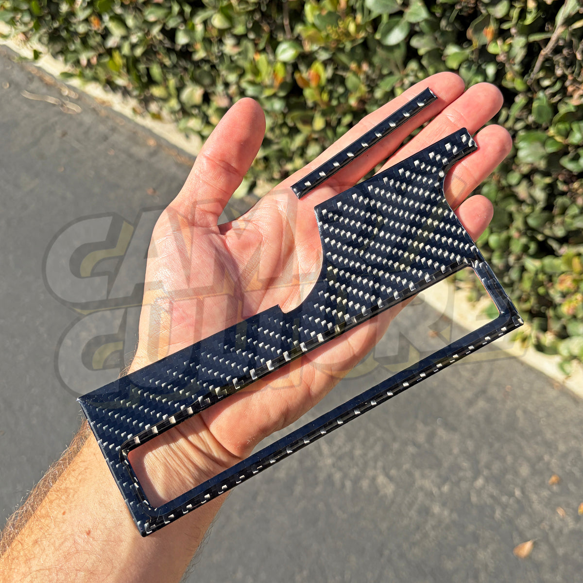 Carbon Fiber Headlight Switch Trim - Toyota Camry (2018-2024) SE / XSE / LE / XLE / TRD
