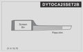 Carbon Fiber Interior Infotainment Screen Trim - Toyota Camry (2025-2026) SE / XSE / LE / XLE