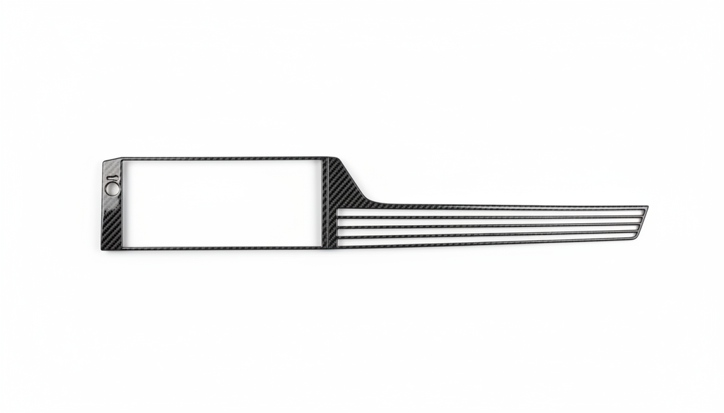 Carbon Fiber Interior Infotainment Screen Trim - Toyota Camry (2025-2026) SE / XSE / LE / XLE