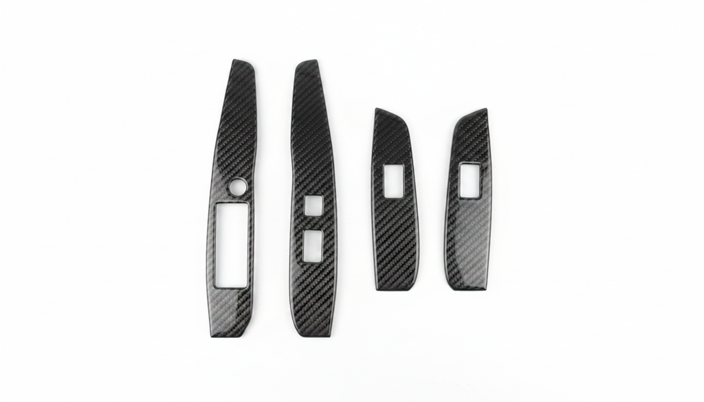Carbon Fiber Interior Control Trim Kit - Toyota Camry (2025-2026) SE / XSE / LE / XLE