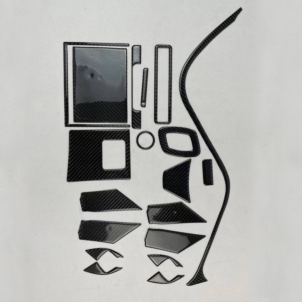 HRS Carbon Fiber Interior Overlays - Toyota Camry (2018-2024) SE / XSE / LE / XLE / TRD