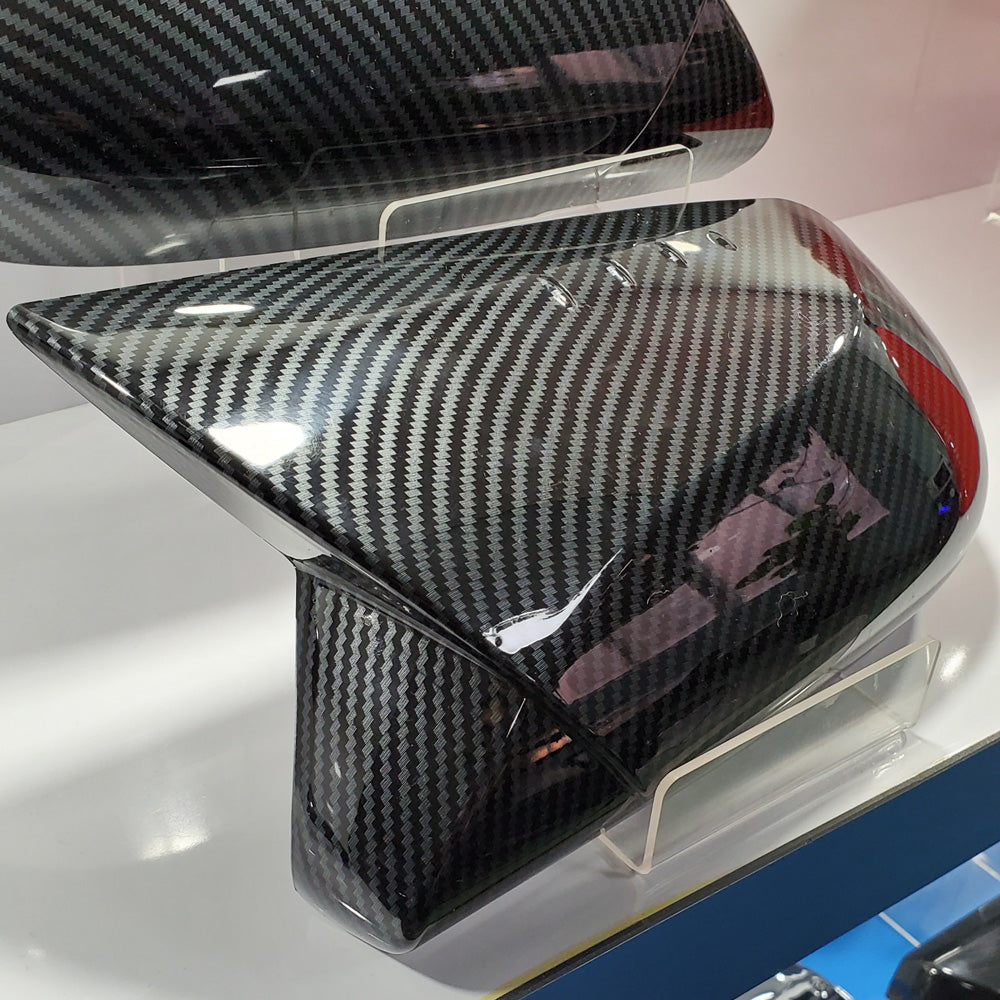 HRS Carbon Fiber Style Mirror Covers - Toyota Camry (2018-2024)