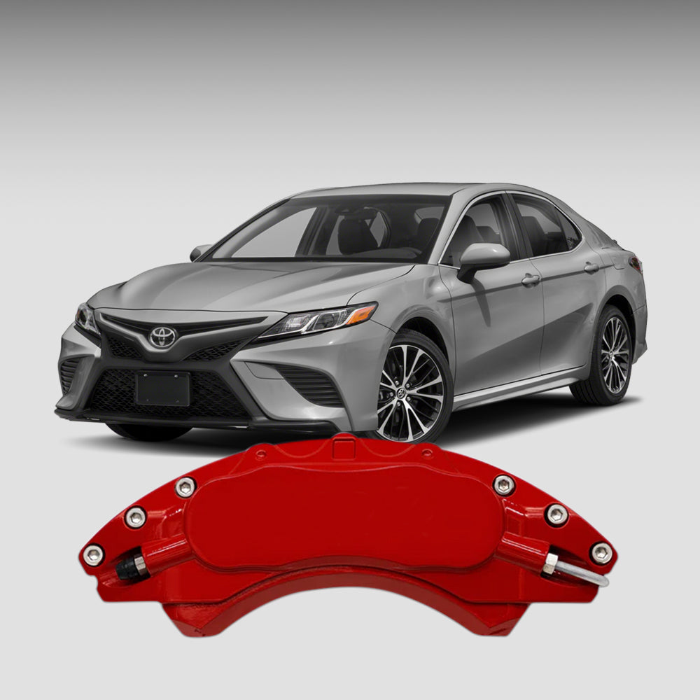 HRS Brake Caliper Covers - Toyota Camry (2018) Front-Wheel Drive, Non-Hybrid SE ONLY