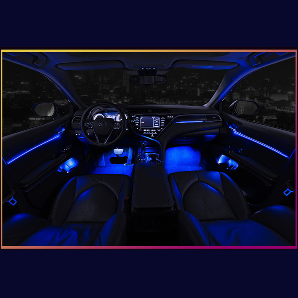HRS Interior Ambient Lighting Kit (64 Colors, RGB) - Toyota Camry (2018-2020) SE / XSE / LE / XLE