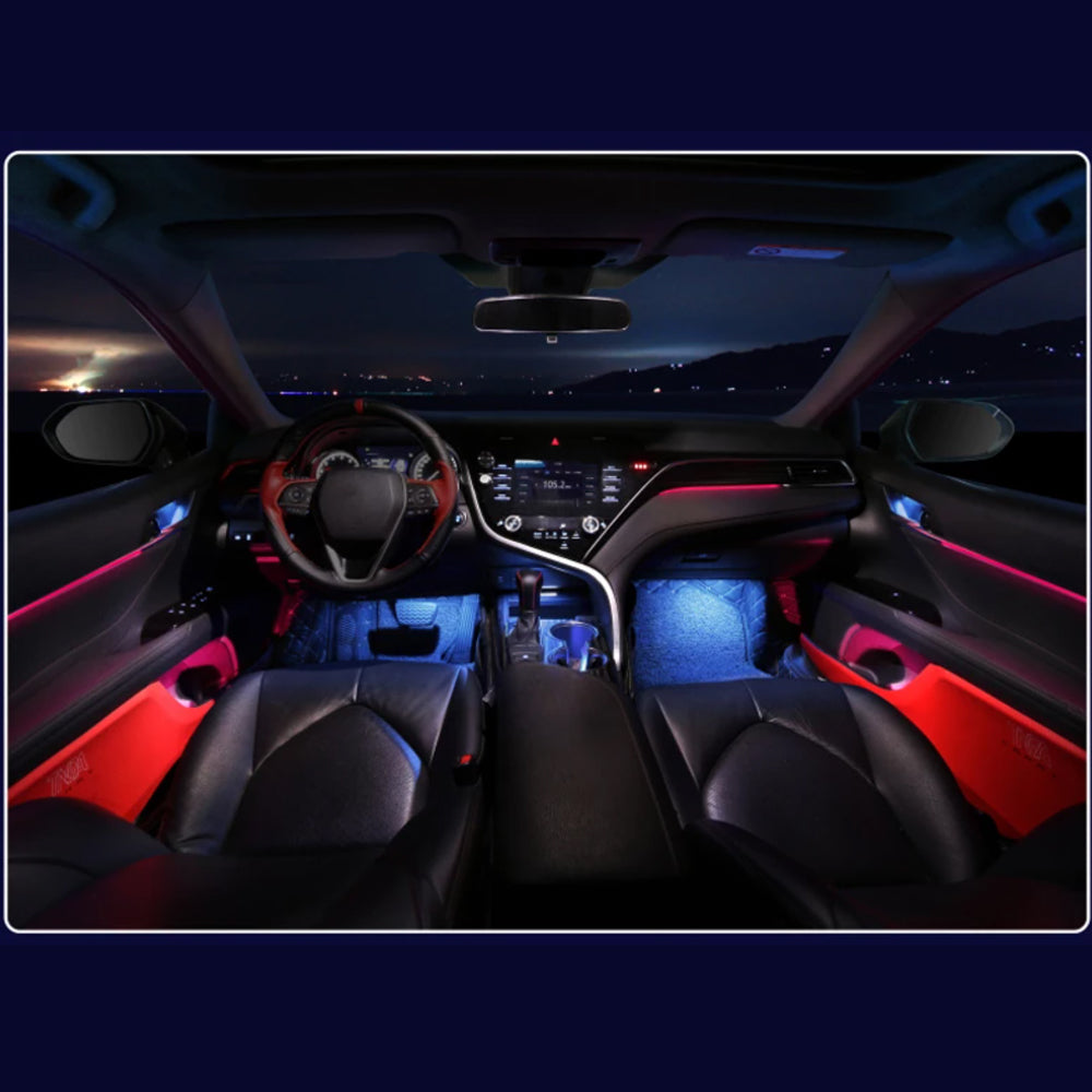 HRS Interior Ambient Lighting Kit (64 Colors, RGB) - Toyota Camry (2018-2020) SE / XSE / LE / XLE