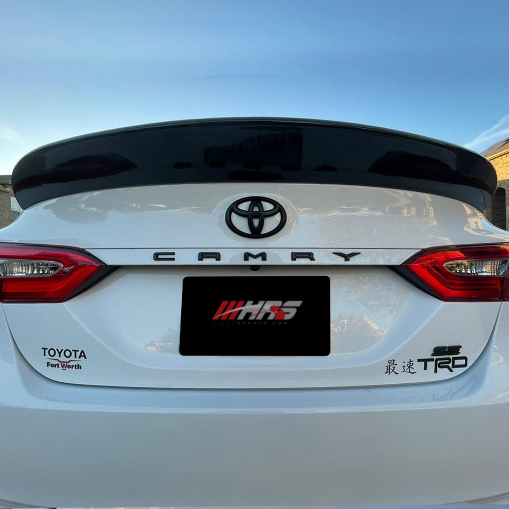 HRS TRD Style Rear Spoiler - Toyota Camry (2018-2024) SE / XSE / LE / XLE / TRD