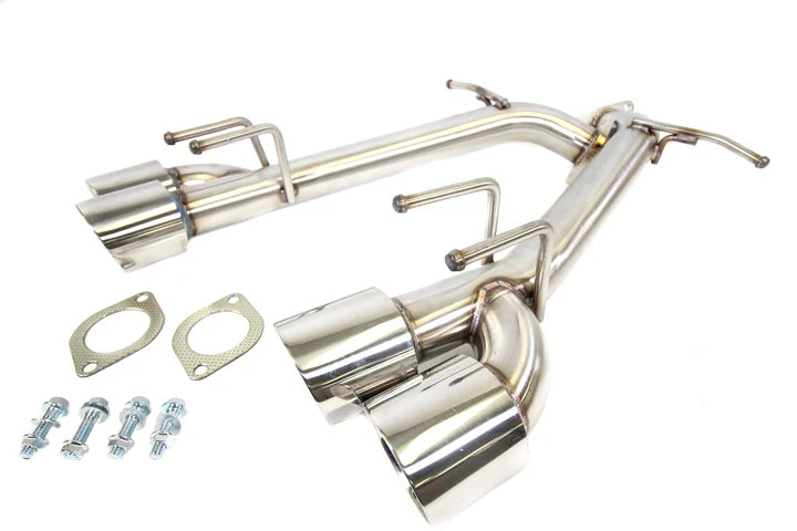 PLM Quad Axle Back Exhaust (Muffler Delete) - Toyota Camry (2018-2024) XSE 2.5L / 3.5L (non-hybrid models)