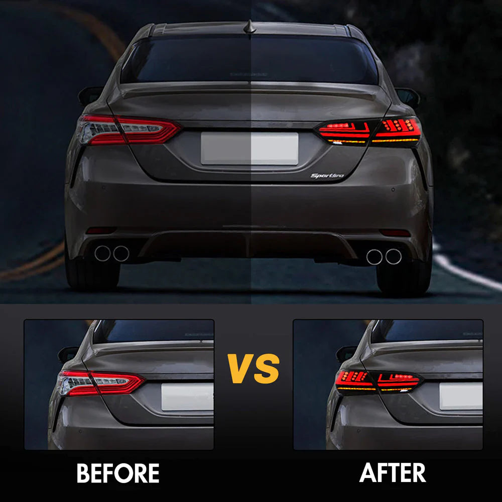 Lexus Style LED Tail Lights Lexus Style - Toyota Camry (2018-2024)