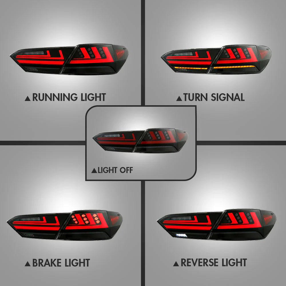Lexus Style LED Tail Lights Lexus Style - Toyota Camry (2018-2024)