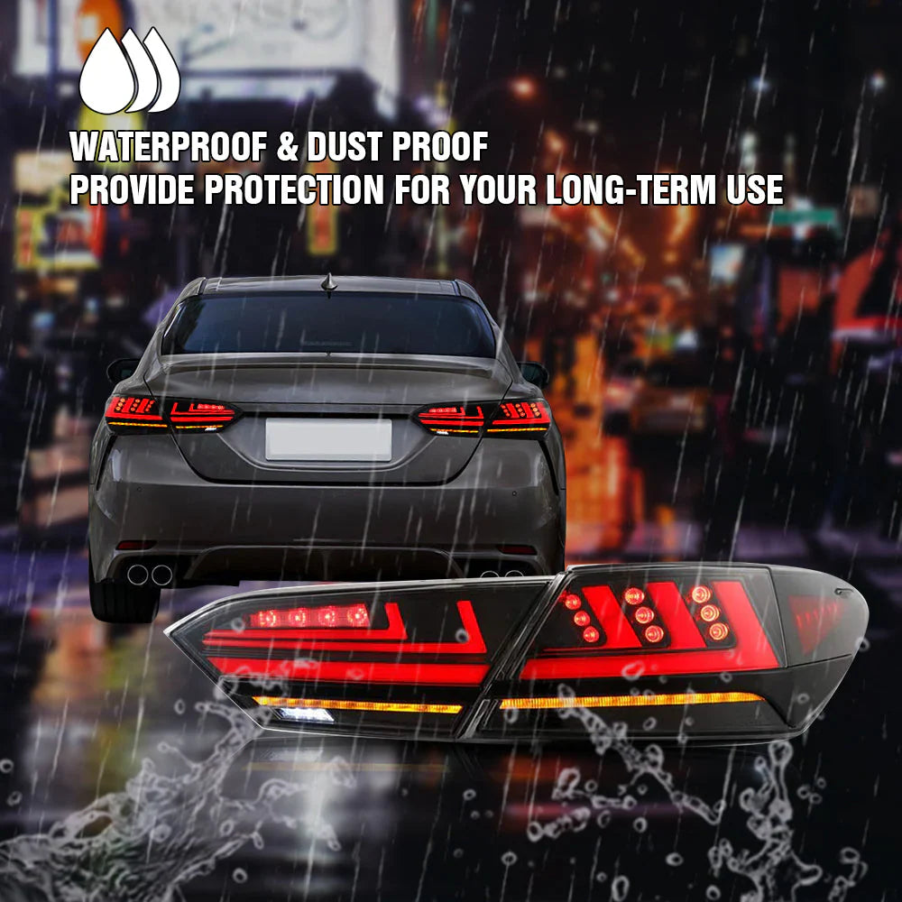 Lexus Style LED Tail Lights Lexus Style - Toyota Camry (2018-2024)