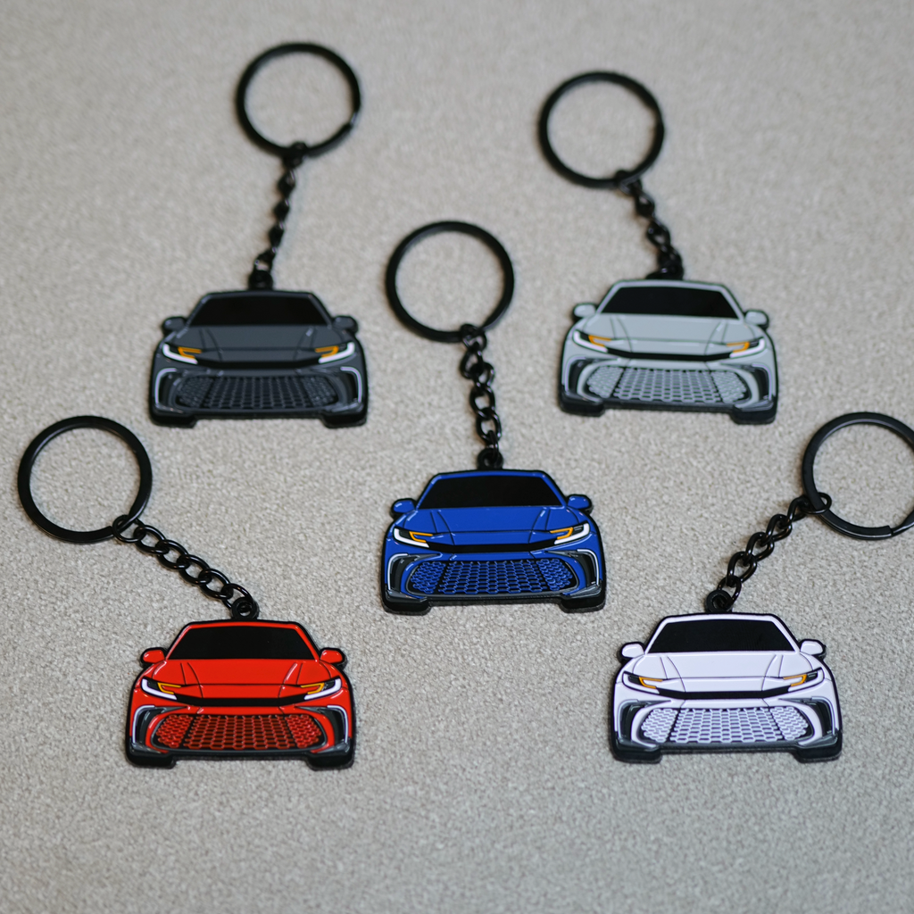 Molded Keychain for 2025+Camry Owners | Perfect Gift for Toyota Enthusiasts