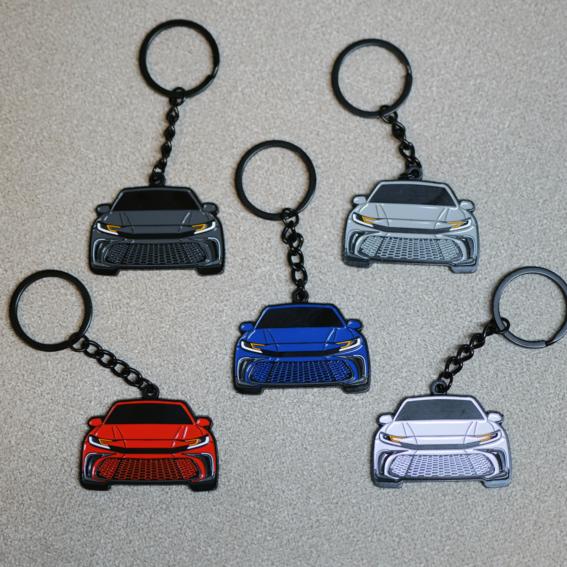 Molded Keychain for 2025+Camry Owners | Perfect Gift for Toyota Enthusiasts