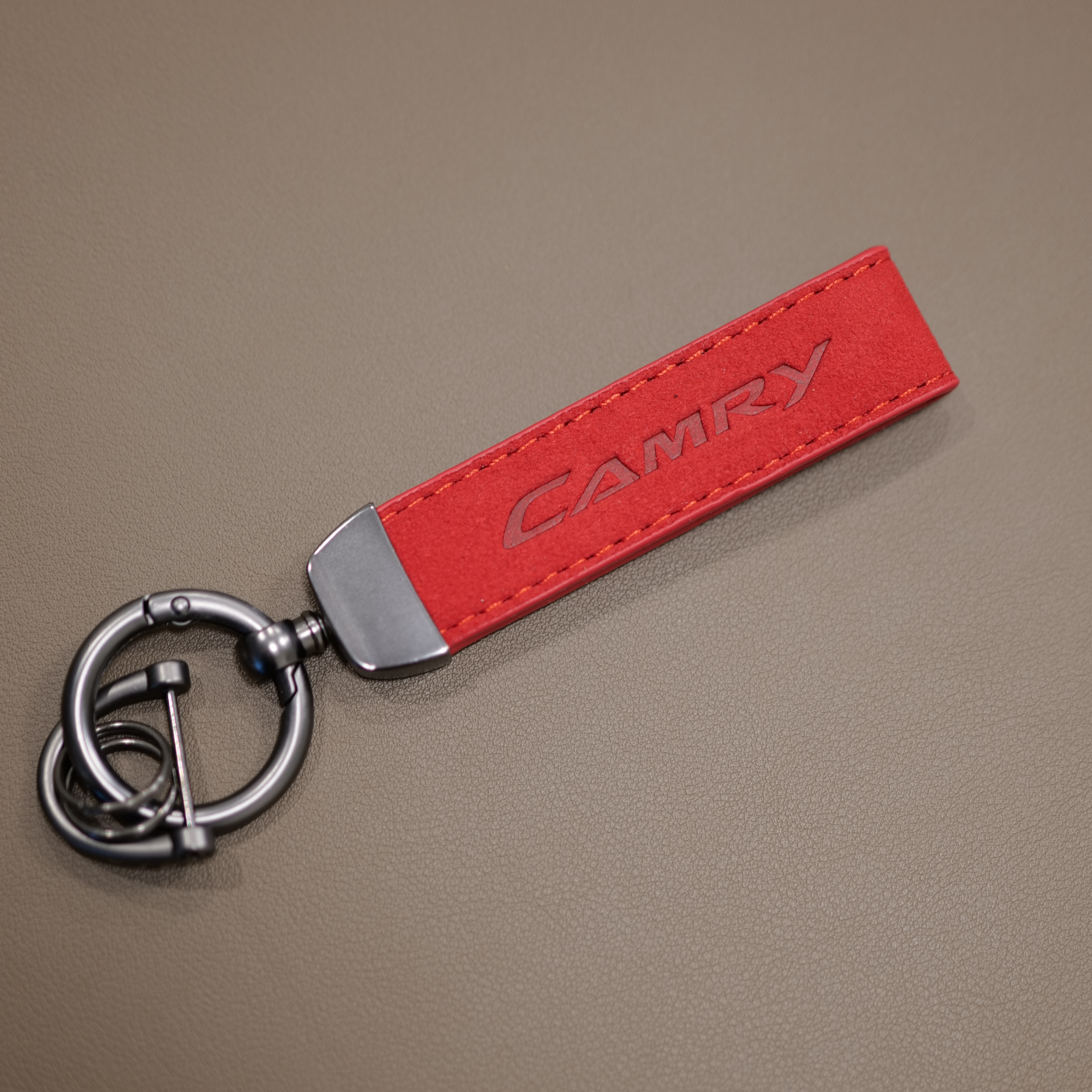 Camry Sueded Keychain for Toyota Camry Owners
