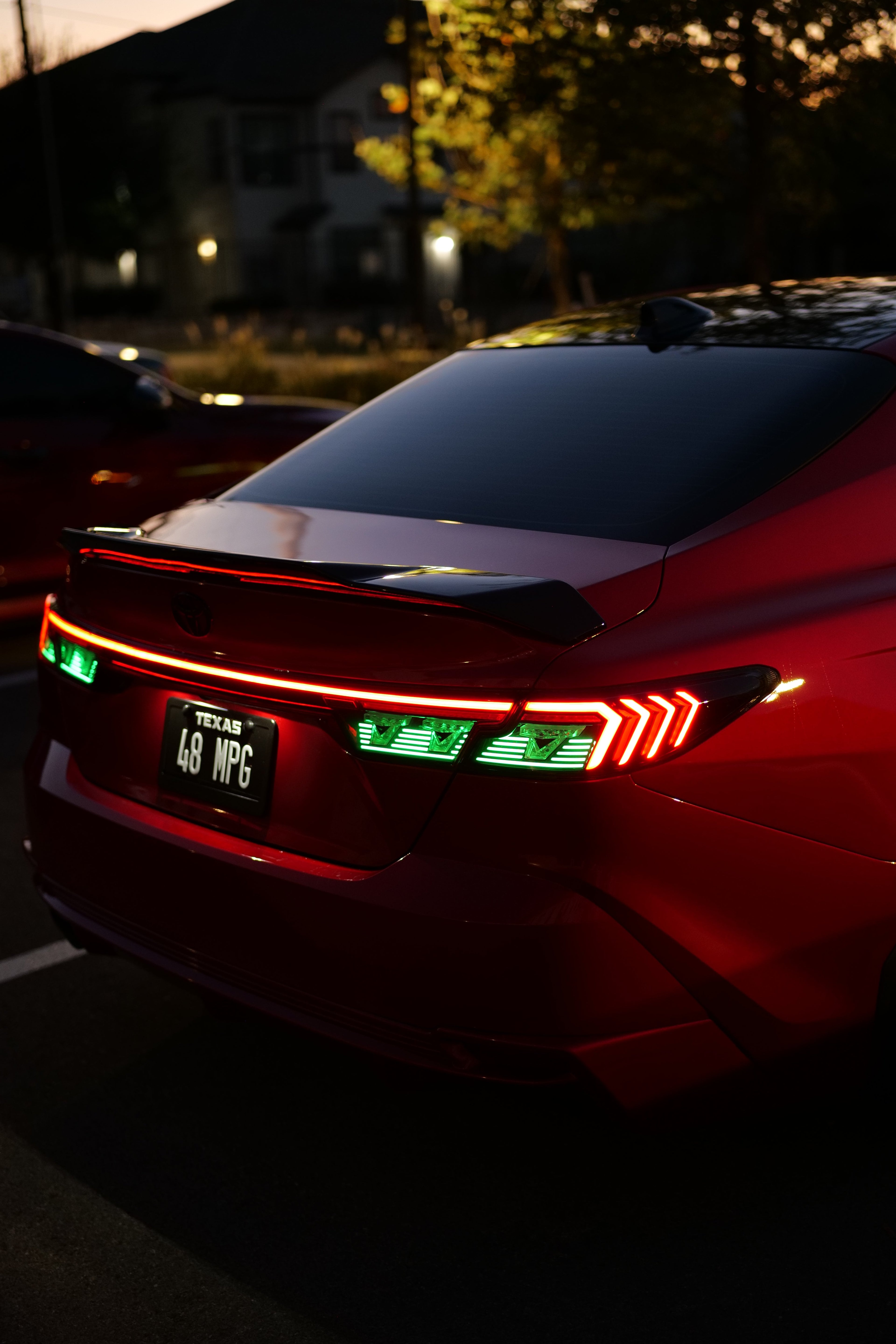 KDM ACC GR-Style LED Taillights w/ RGB Sequential Patterns - Toyota Camry (2025-2026) SE / XSE / LE / XLE