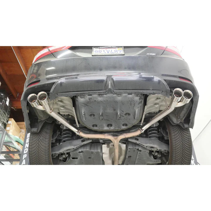 PLM Quad Axle Back Exhaust (Muffler Delete) - Toyota Camry (2018-2024) XSE 2.5L / 3.5L (non-hybrid models)