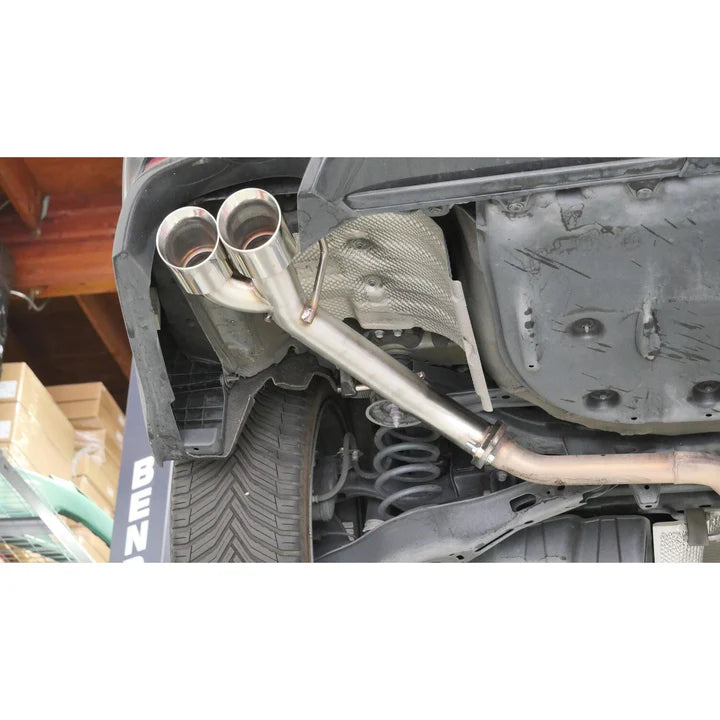 PLM Quad Axle Back Exhaust (Muffler Delete) - Toyota Camry (2018-2024) XSE 2.5L / 3.5L (non-hybrid models)