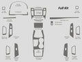 Carbon Fiber Interior Full Kit - Toyota Camry (2015-2017)