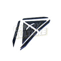 Carbon Fiber A-Pillar Triangular Trim - Toyota Camry (2018-2024) SE / XSE / LE / XLE / TRD
