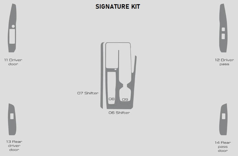 Carbon Fiber Interior Full Kit - Toyota Camry (2025-2026) SE / XSE / LE / XLE