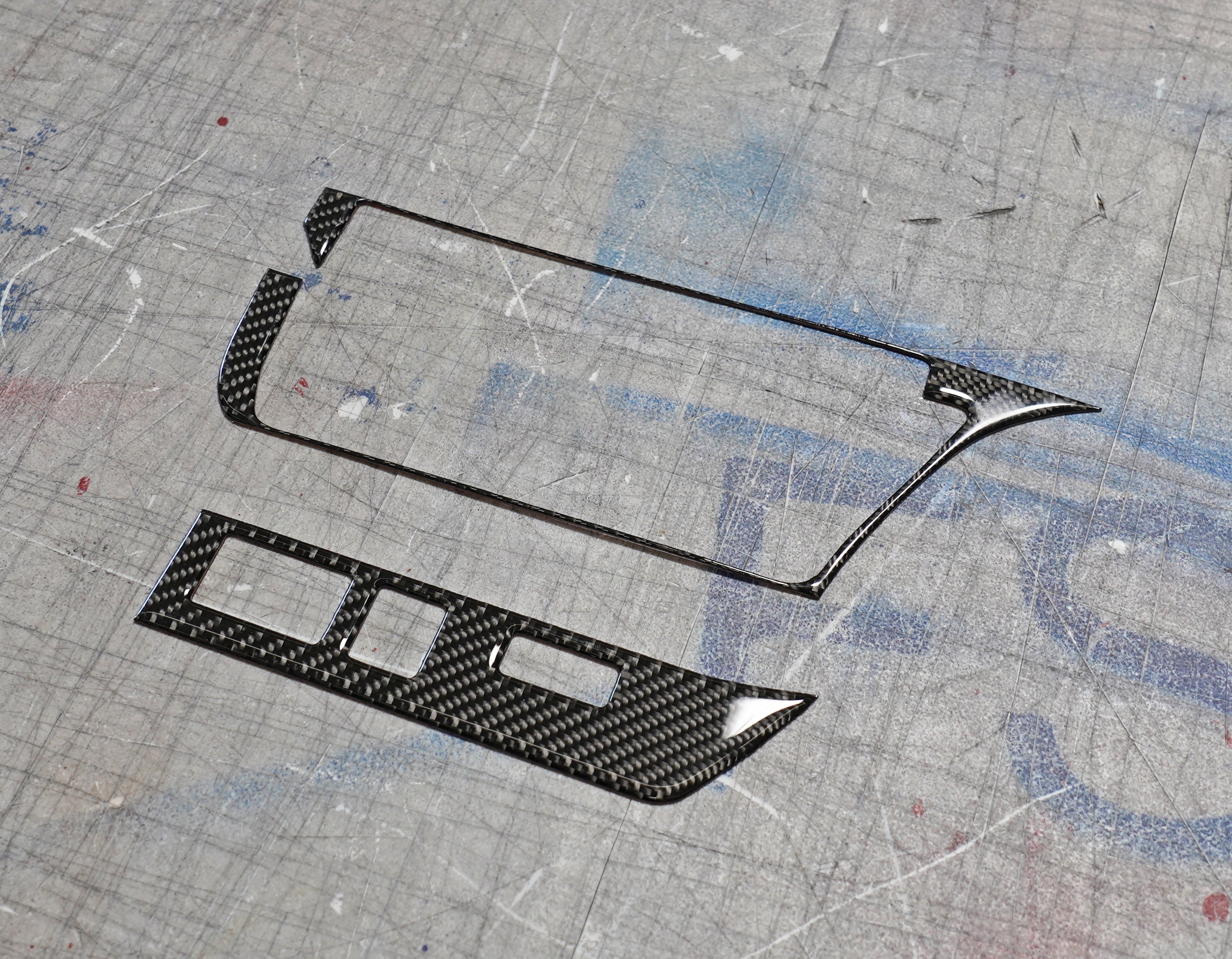Carbon Fiber Interior Climate & 12V Trim Kit - Toyota Camry (2025-2026) SE / XSE / LE / XLE