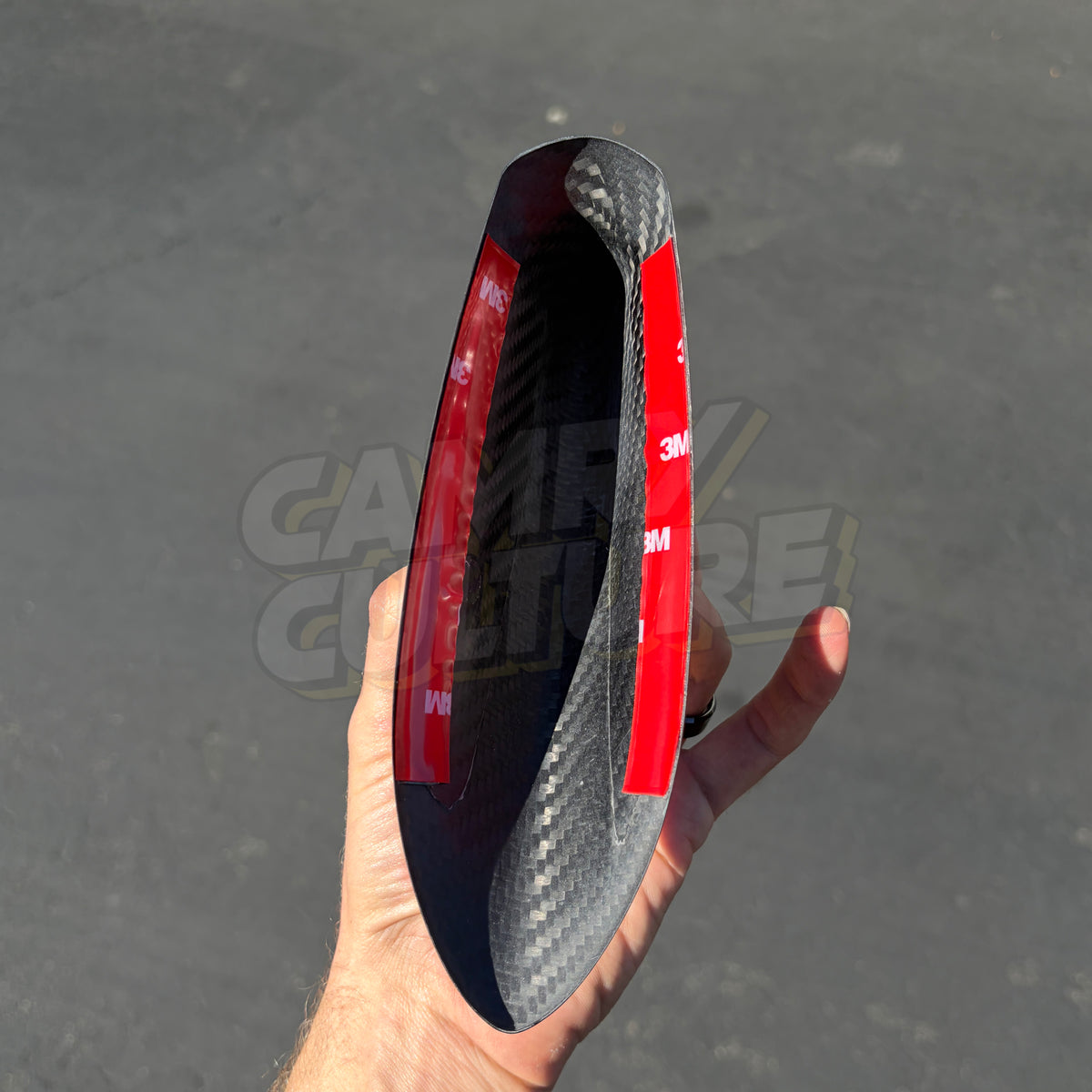 Carbon Fiber Antenna Cover - Toyota Camry (2018-2024) SE / XSE / LE / XLE / TRD