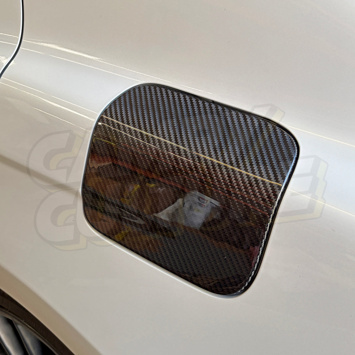 Carbon Fiber Fuel / Gas Tank Cap Cover - Toyota Camry (2018-2024) SE / XSE / LE / XLE / TRD