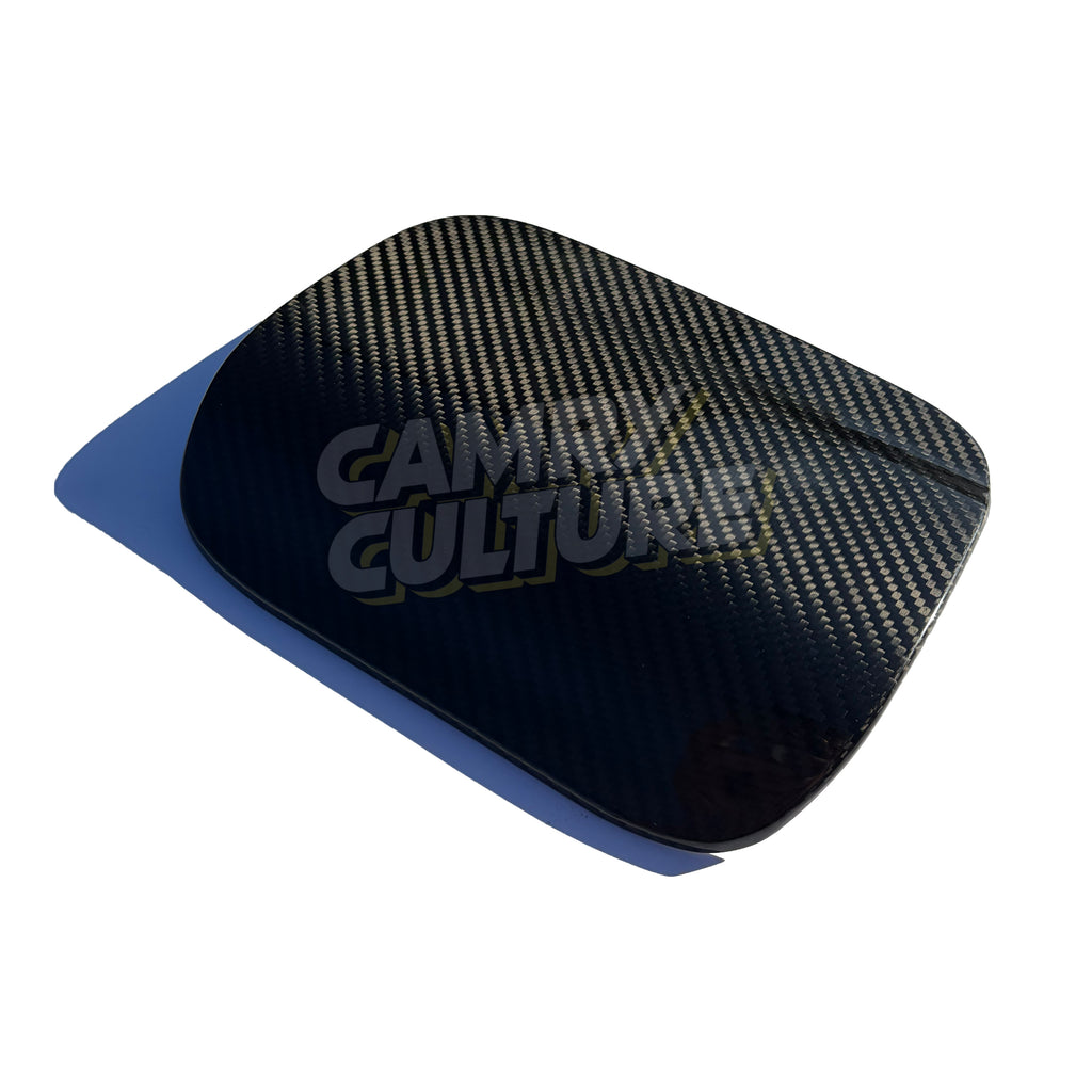 Carbon Fiber Fuel / Gas Tank Cap Cover - Toyota Camry (2018-2024) SE / XSE / LE / XLE / TRD