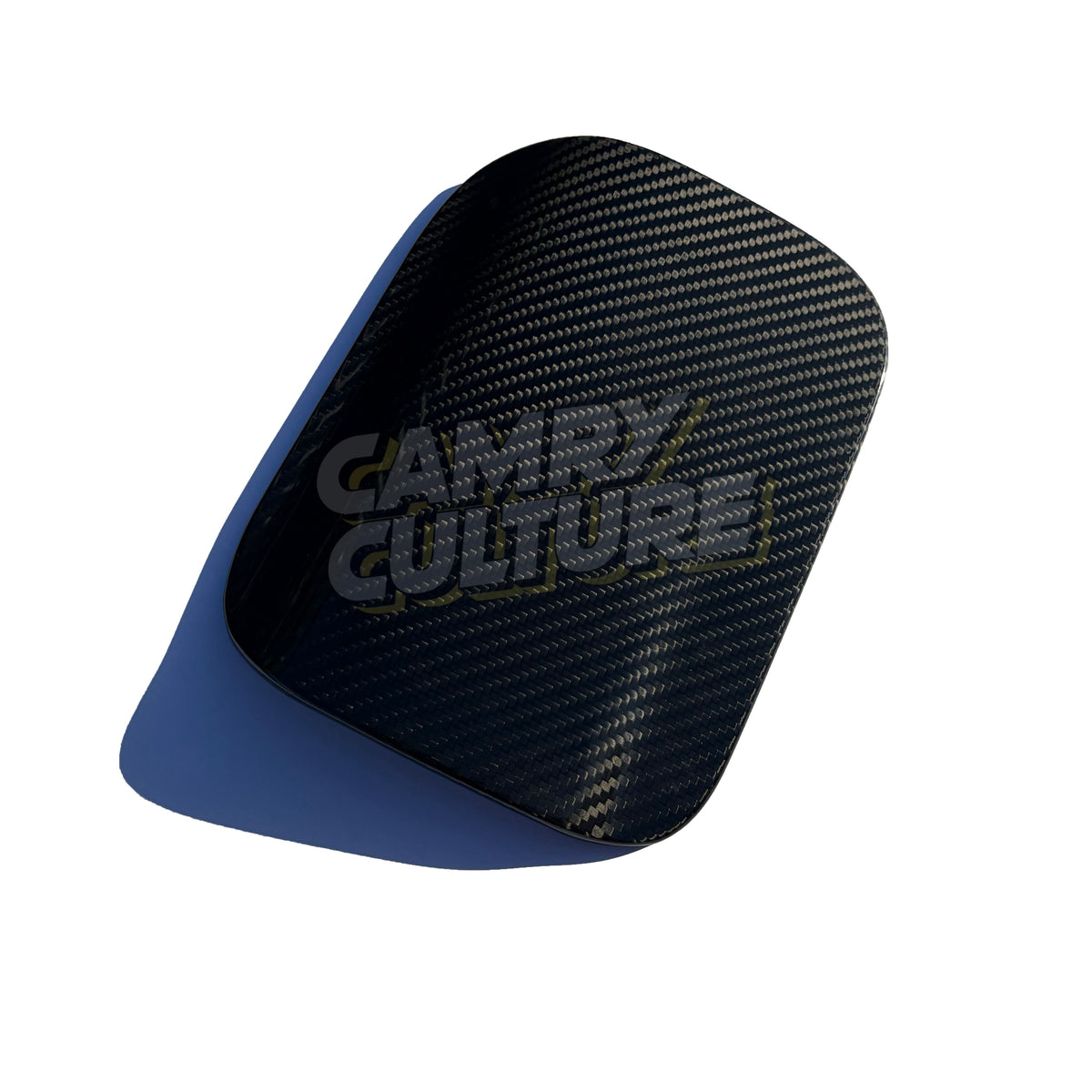 Carbon Fiber Fuel / Gas Tank Cap Cover - Toyota Camry (2018-2024) SE / XSE / LE / XLE / TRD