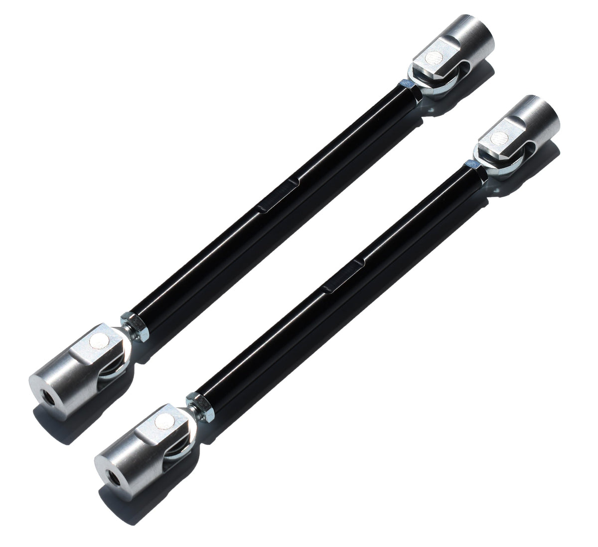 FSPE Adjustable Splitter Support Rods - BLACK (sold as a pair)