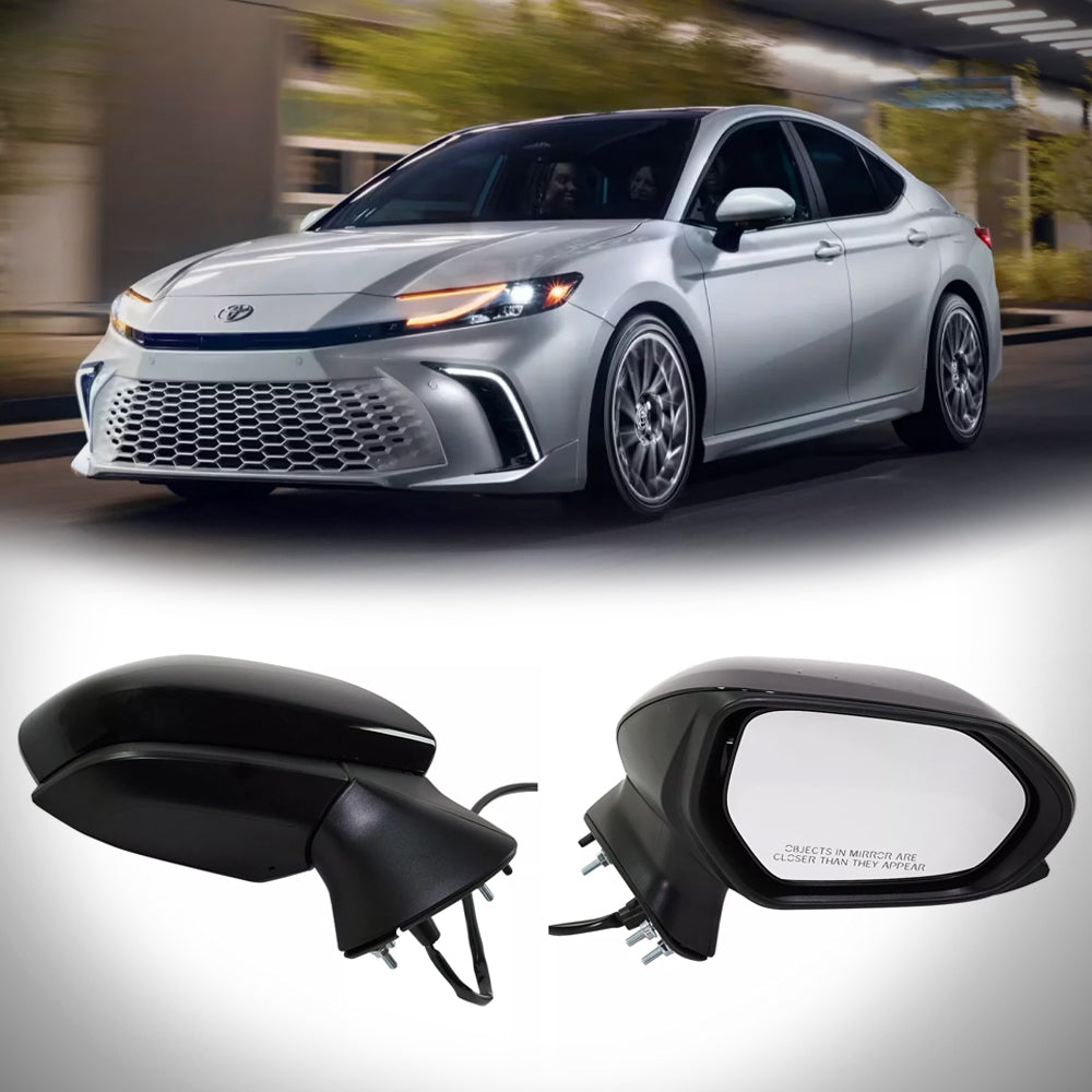 HRS Elite Series Power Folding Mirrors - Toyota Camry (2025-2026) SE / XSE / LE / XLE