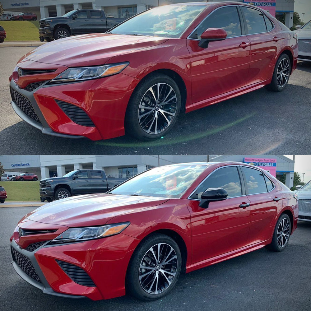 HRS Gloss Black Door Handle Covers - Toyota Camry (2018-2024) SE / XSE / LE / XLE / TRD