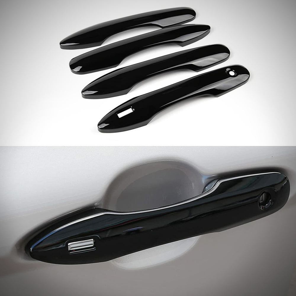 HRS Gloss Black Door Handle Covers - Toyota Camry (2018-2024) SE / XSE / LE / XLE / TRD