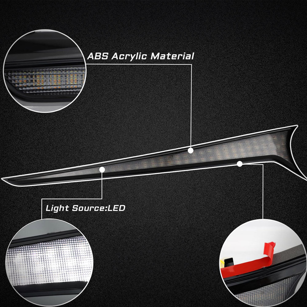 HRS Front Grille LED Lights - Toyota Camry (2018-2024) SE / XSE / LE / XLE / TRD